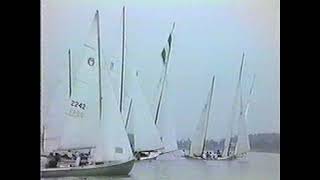 Adams Family Chesapeake Bay Log Canoe Video 1