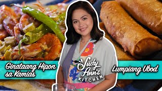 Ginataang Hipon Sa Kamias and Lumpiang Ubod | Judy Ann's Kitchen