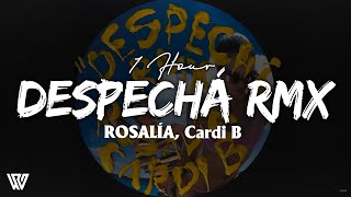 [1 Hour] ROSALÍA, Cardi B - DESPECHÁ RMX (Letra/Lyrics) Loop 1 Hour