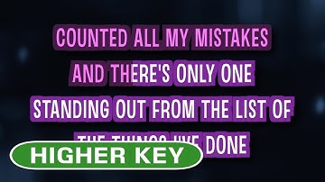 Where Do Broken Hearts Go (Karaoke Higher Key) - One Direction