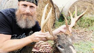 30 Days Hunting Deer in Canada – Arrow Kills, Swamp Survival & Building a Swamp Log Road!