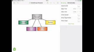 Canvas Inspectors - OmniGraffle 3 for iOS