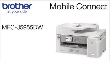 MFCJ5955DW – Connect to a mobile device