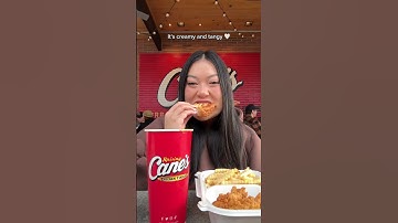 Trying Raising Cane’s for the first time 🍗🔥