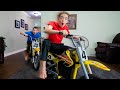Extreme Indoor Race! No Escape From The Curse!  | Steel Kids