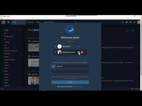 How to Login Multiple-Account with eSteem Surfer