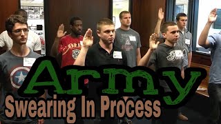 Army Swearing In Ceremony My Son Joins The United States Army