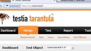 Tarantula Test Management
