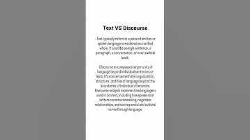 Difference between Text and Discourse. #linguistics #discourse #criticalanalysis #pragmatic