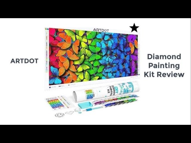 Bonus Video~ARTDOT diamond painting kit review! 