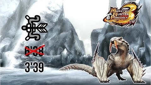 MHP3rd Bow vs Barioth Solo 弓　ベリオロス　ソロ　3