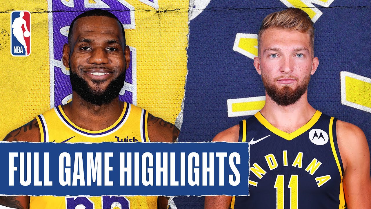 Lakers At Pacers Full Game Highlights December 17 2019 Youtube