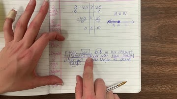 2 Step Inequality Word Problems