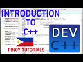 C++ TUTORIAL: INTRODUCTION (TAGALOG)