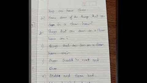 Class 2 EVS (Worksheet 7 - 10 )