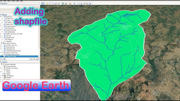 Importing shapefile to Google Earth Pro