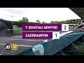 Uchafbwyntiau  highlights y seintiau newydd 21 caernarfon  jd cymru premier