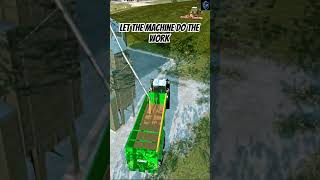 Crazy Fast Trailer Loading Hack... #farmingsimulator23 #automobile #bgmilivewithpocox3pro #fs23