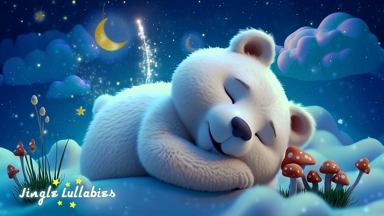 Sleep Instantly in 3 Minutes ♫ Baby Sleep Music 🌙 Calm Night with Mozart & Brahms Lullabies