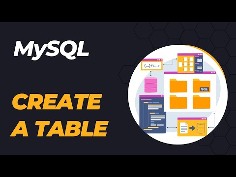 How To Create A Table In MySQL