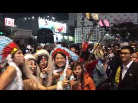 渋谷の終電間際のハロウィンが凄まじい件