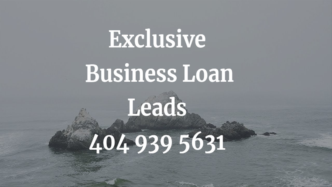 Exclusive Business Loan Leads
