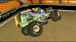 Beamng Drive Monster, Grave Digger Orange Truck Freestyle