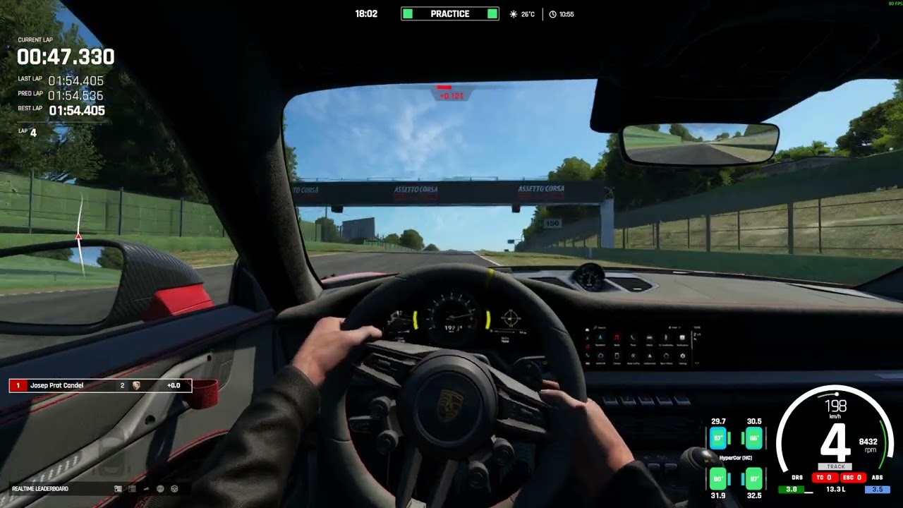 Assetto Corsa Evo | 911 GT3RS at Imola Circuit