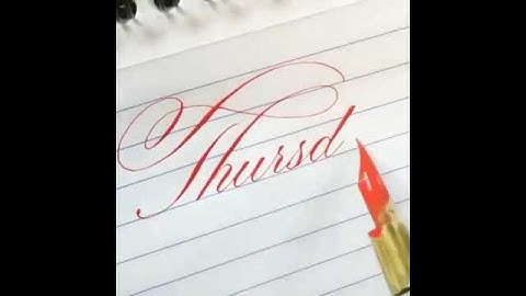 Satisfying Calligraphy by Suzanne Cunningham