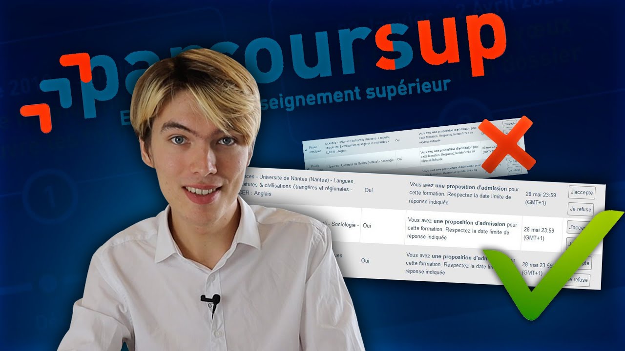 Comment avoir les meilleurs résultats sur Parcoursup ? YouTube