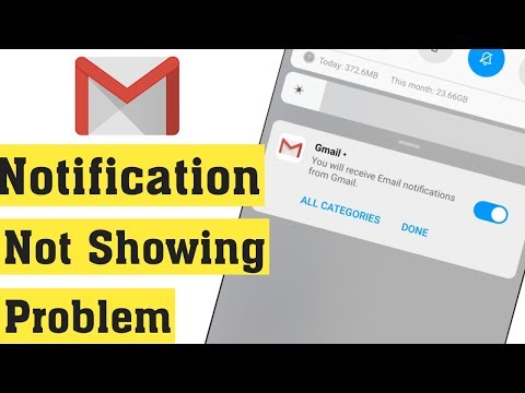 How To Fix Gmail Notification Not Showing Problem In Android Mobile 2020