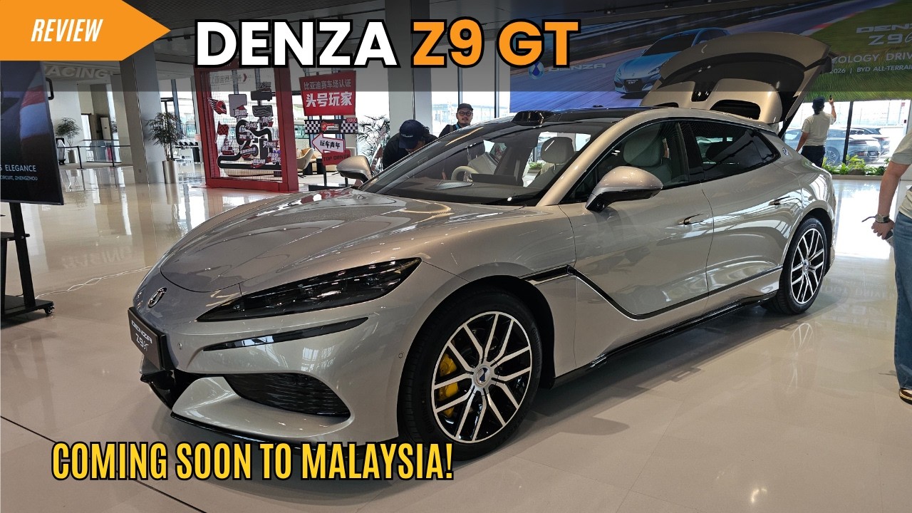 First Look at the Denza Z9 GT! Right-hand Drive Coming soon to