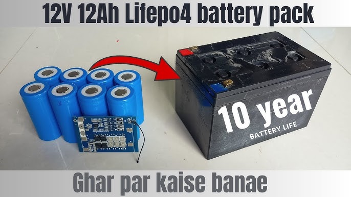 12V 12Ah - LiFePO4 Battery