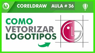 Como refazer um logotipo no corel draw