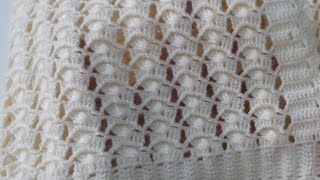 Midye Kabuğu Yelek Modeli Yapılışı & Bayan Örgü Yelek Modelleri