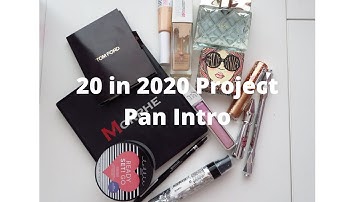 20 in 2020 Project Pan Intro #TEAMPROJECTPAN