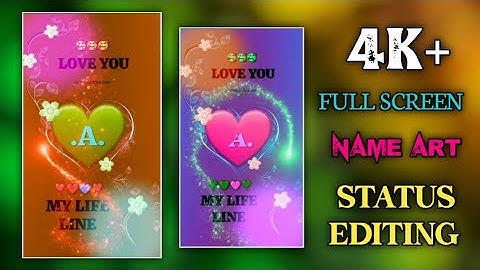 ❣️❣️Name art video kaise banaye🤔,, Mobile se banayen , alight motion video editing app ......🔥