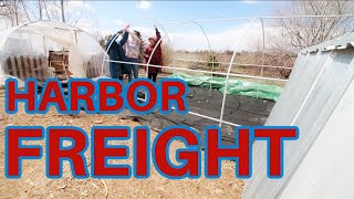 Harbor Freight Greenhouse Worth the Money? Wind? Snow?