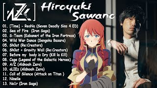 【作業用BGM】澤野弘之の神戦闘曲最強アニソンメドレー  BGM  -Epic- Anime Music Mix OST  Best of Hiroyuki Sawano #5