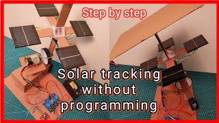 DIY Solar Tracking System without programming  || dual axis solar tracking system without Arduino screenshot 5
