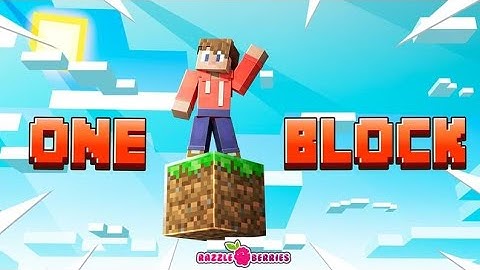 one block in Minecraft PE [1.18/1.19] 100% working all servers R_J Gaming