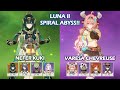 Nefer Kuki Shinobu &amp; Varesa Chevreuse | LUNA 2 6.1 Spiral Abyss | Genshin Impact
