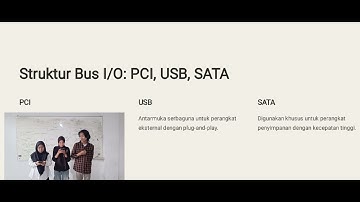 KELOMPOK 2 ARSITEKTUR DAN ORGANISASI KOMPUTER: SISTEM INPUT/OUTPUT