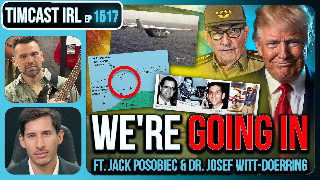 DOJ INDICTS CASTRO, America Will TAKE CUBA Timcast IRL - YouTube