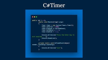 Simple C# Timer