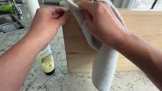 Review: John Boos All-Natural Care & Maintenance Set – Mystery Oil & Board Cream for Butcher Blocks