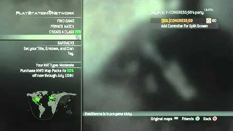 MW3 : my combat record and custom class