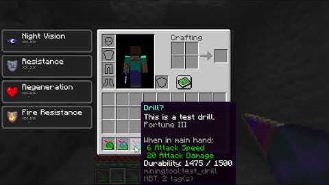 Minecraft Forge [1.15.2] - 3x3 Test Drill