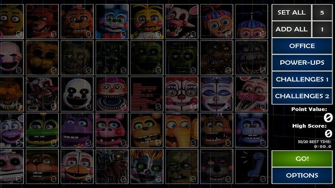 Ultimate custom night versão 1.0.5 atualizado para android 