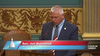Sen. Bumstead speaks in support of SB 565